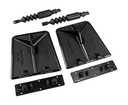 Комплект транцевых плит серии SX для катеров с мотором от 150 до 240 л.с., размер 9.5"х10", Nauticus