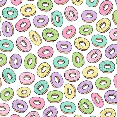 Пастельные пончики