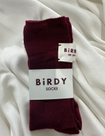 Носки Birdy | Бордовый