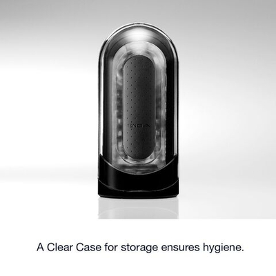 Черный мастурбатор Flip Zero (Цвет: черный)