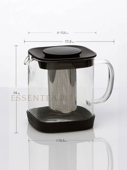 Чайник стеклянный "Лердам" с колбой 1000 мл