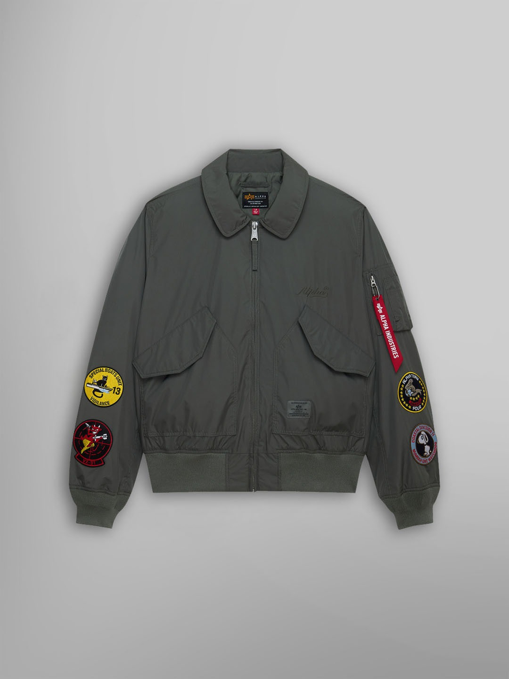 Ветровка мужская ALPHA INDUSTRIES CWU 36/P RELAXED PATCHED FLIGHT JACKET