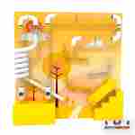 Интерактивная стена для детского сада «Веселое путешествие», 2,59×2,02×0,5 м