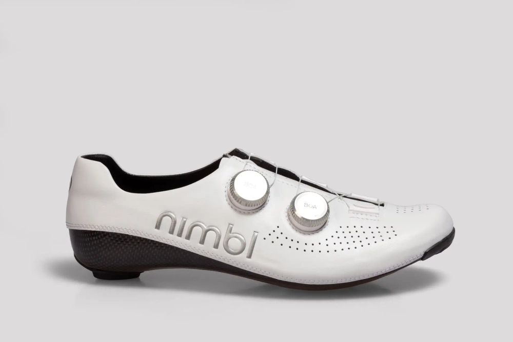 Велотуфли шоссейные Nimbl Ultimate white-silver