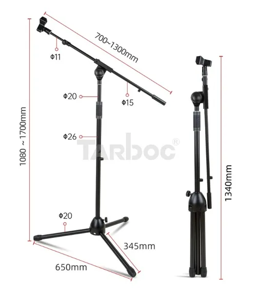 TARBOC RH-HT808 (MM-1-3422) - Микрофонная стойка RH-HT808