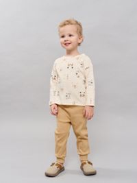 Лонгслив "Веселые мордашки" 0+