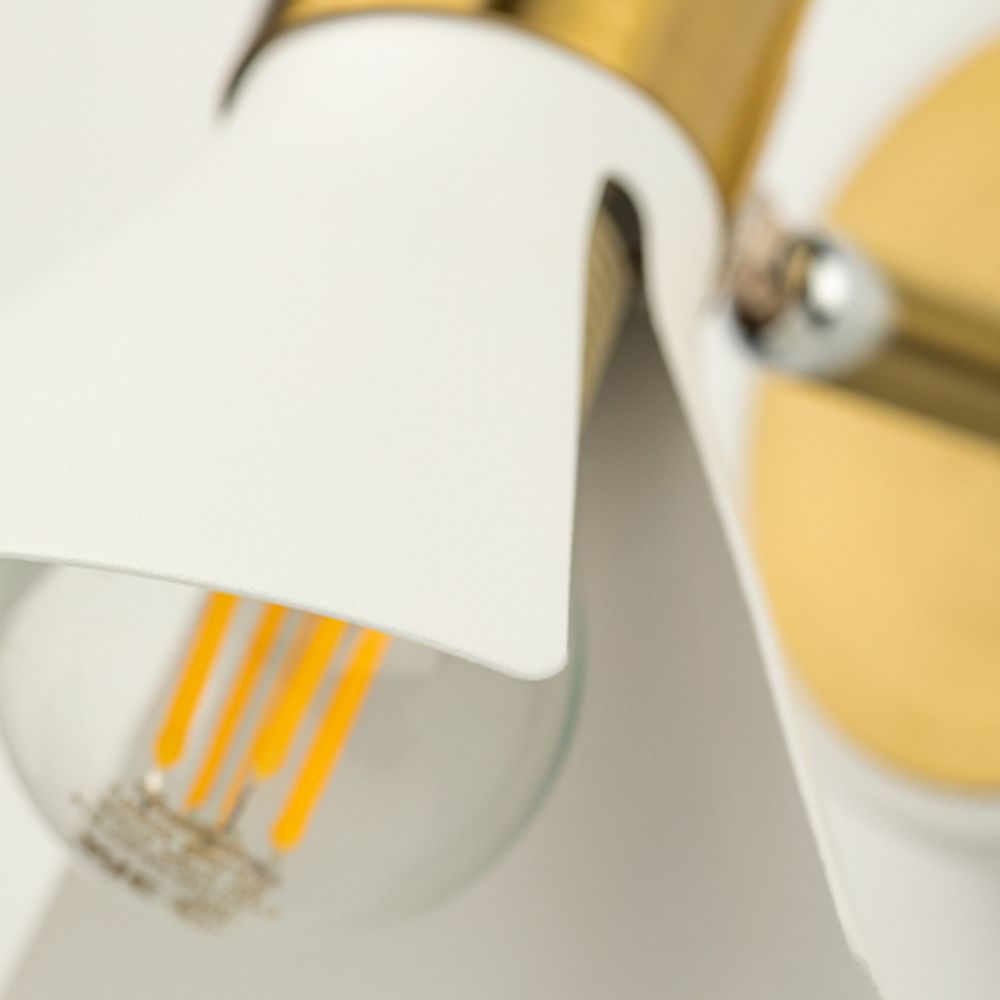 Светильник настенно-потолочный спот Rivoli Maira 7054-701 1 х Е14 40 Вт поворотный с выключателем | Rivoli