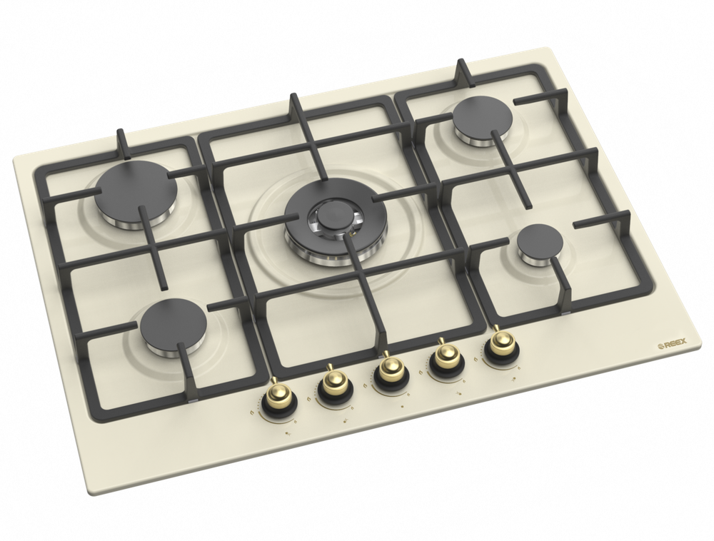 Газовая варочная панель REEX  PG-7500 RBe
