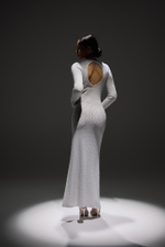 Платье TAJ, серебро