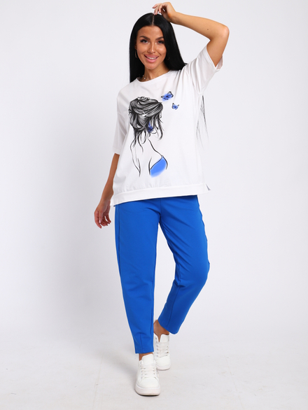 Брюки на манжете 2