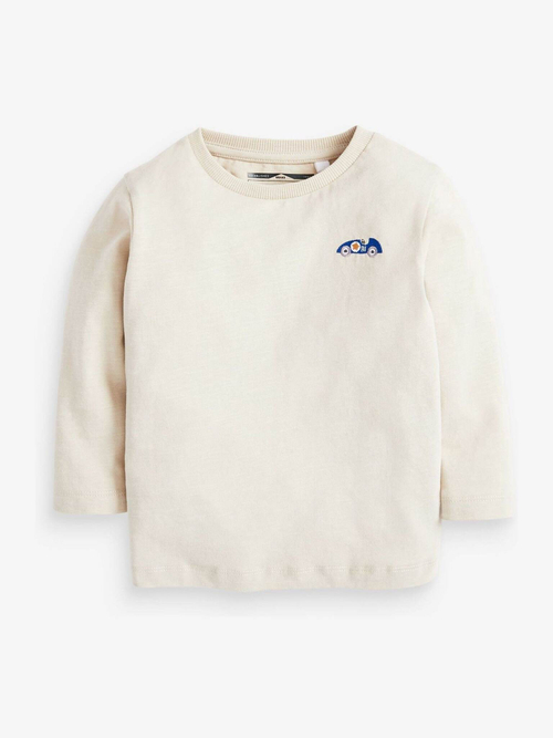 Лонгслив для мальчика Next 627-671, 5 шт., Молочный, Кирпичный, Бирюзовый