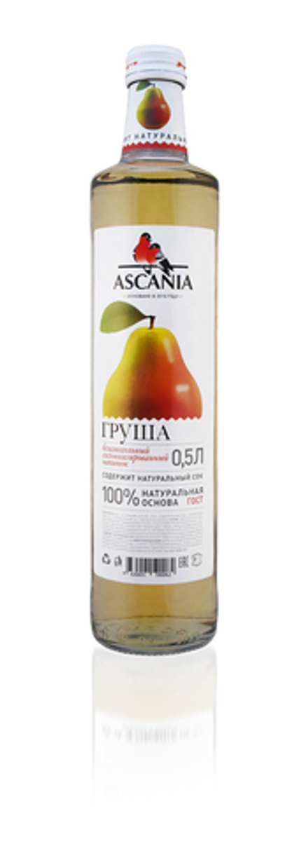 Лимонад Аскания груша 0,5л стекло
