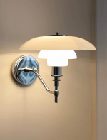 Wall design lamp Ph 2/1 by Louis Poulse
