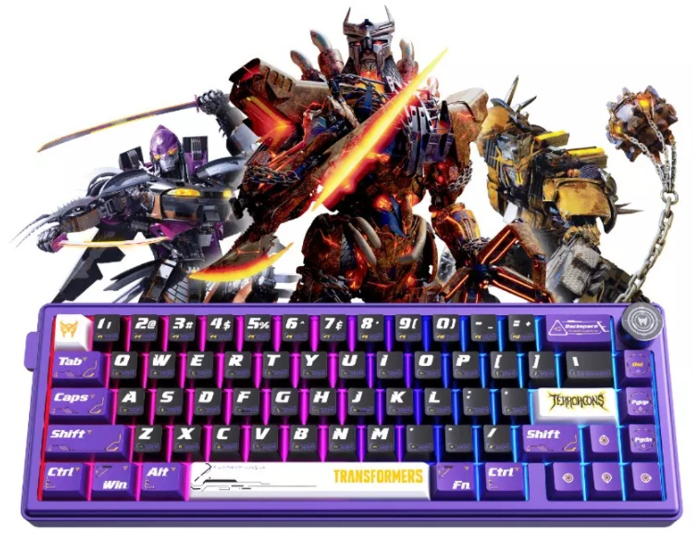 Клавиатура Transformers TF-GK02 фиолетовый