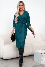 Платье Сандра (изумрудный) Р11-1237 Nikol