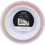 Тарелка суповая 19*4см «DOLCE VITA» в наборе 6шт, красная