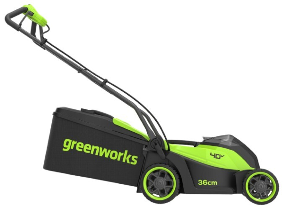 Газонокосилка аккумуляторная GREENWORKS 2520807 40V, 36 см, бесщеточная, без АКБ и ЗУ