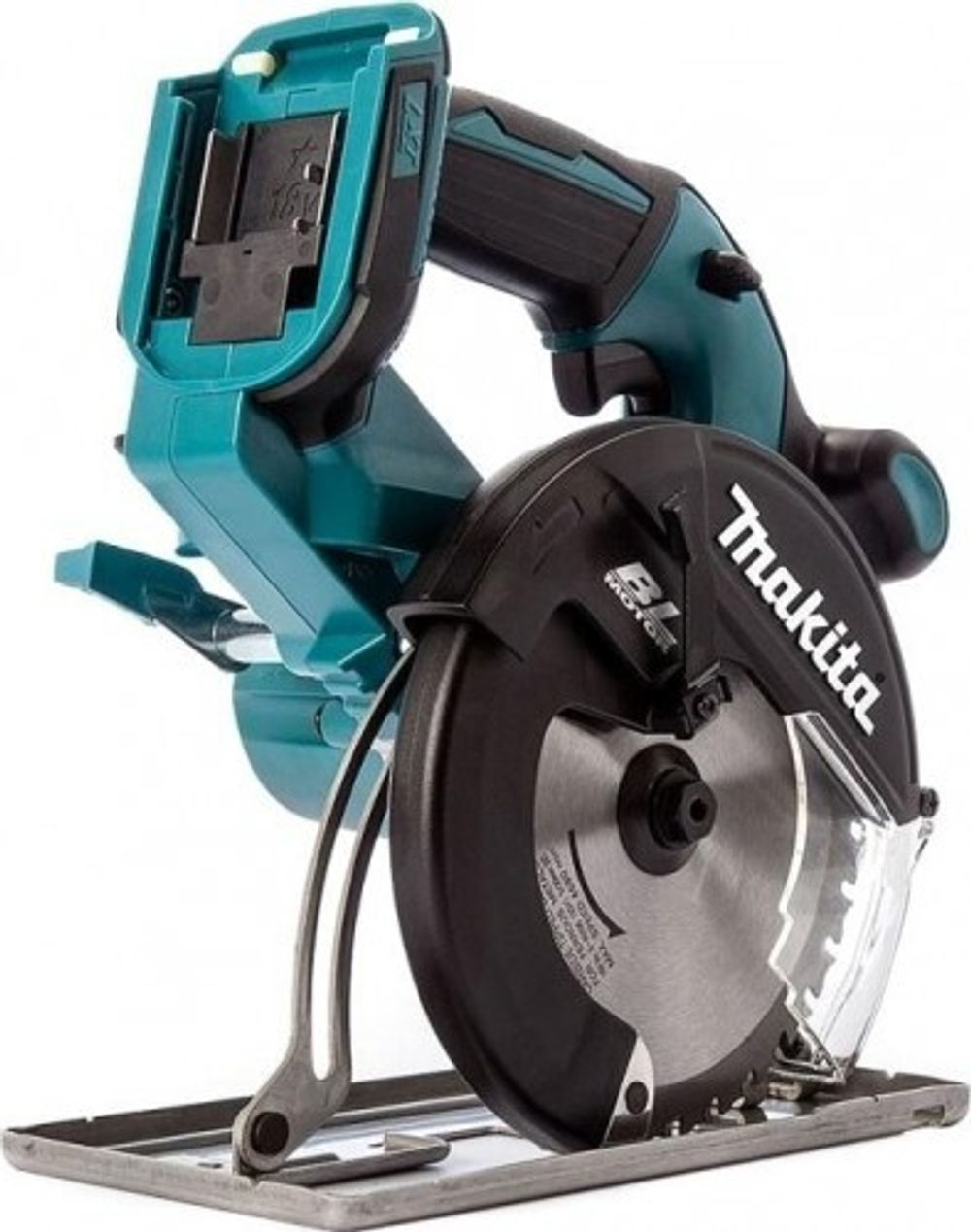 Пила циркулярная аккумуляторная MAKITA DCS 551 RMJ с бесщеточным двигателем DCS551RMJ