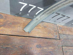 Накладка крыла переднего левого Mercedes GLC (X253) 19-нв Б/У Оригинал A2538857506