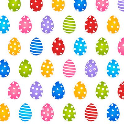 Красочные пасхальные яйца