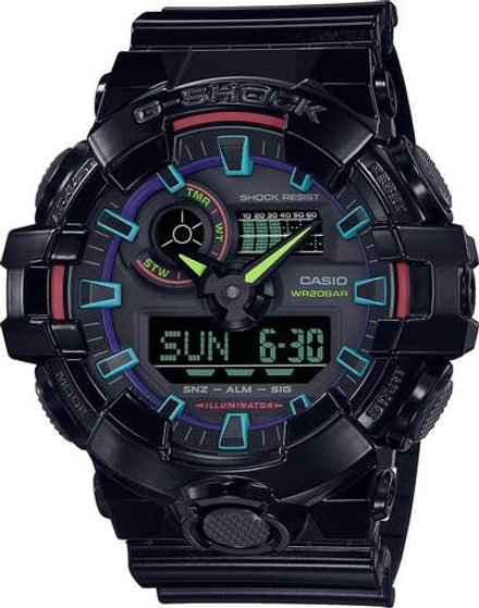Часы Casio GA-700RGB-1A