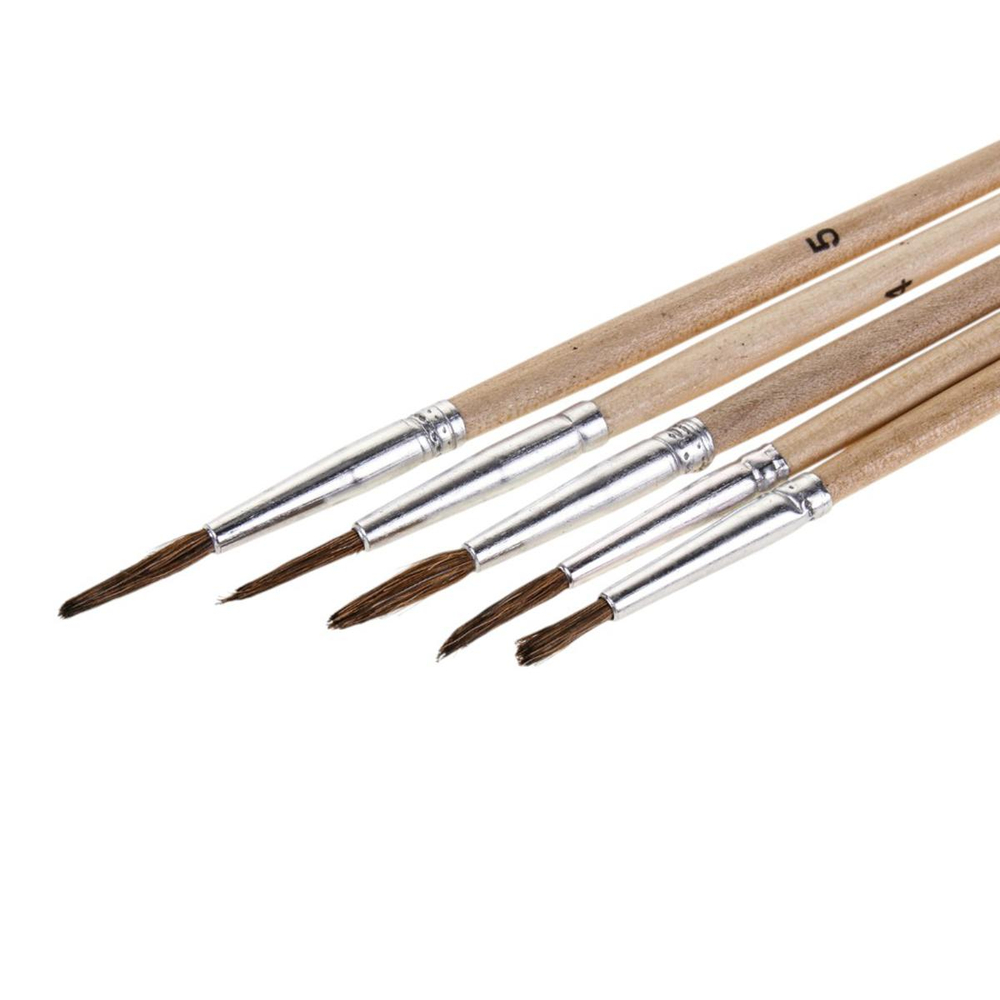 Набор кистей Пони 1,2,3,4,5 в пакете с картонной подложкой