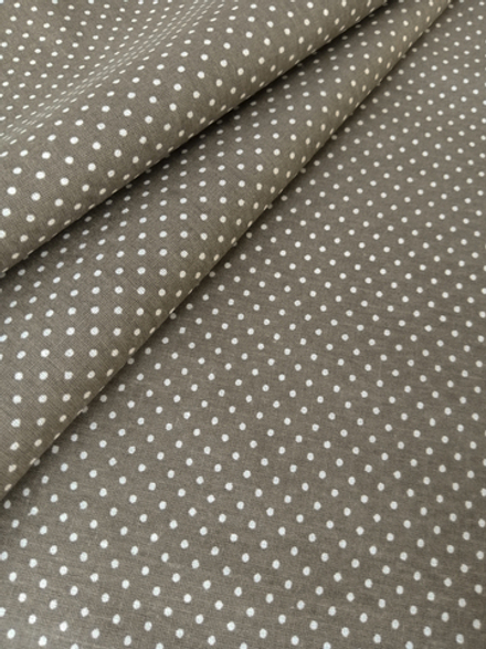 Ткань бязь плательная, рис. "Горох 2 мм", ширина 150 см, арт. 065