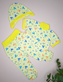 Комплект Киты (жёлтый)