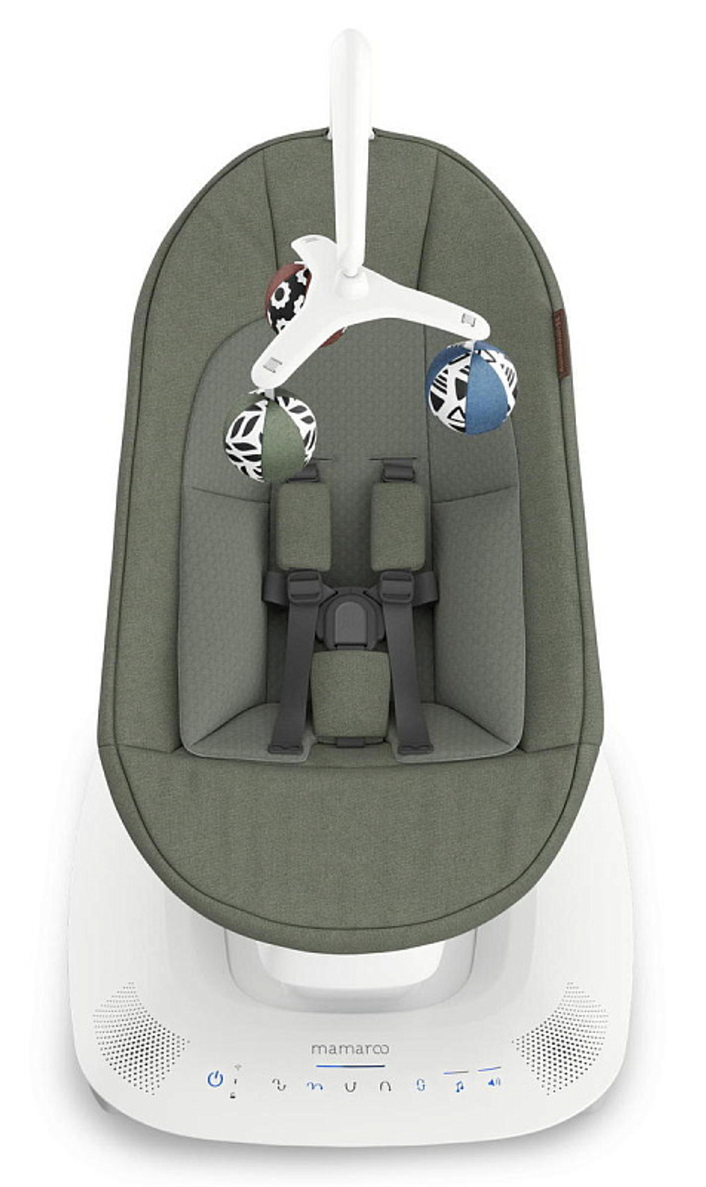 Детское кресло-качалка Uppababy Mamaroo Camila - Dark Green Melange