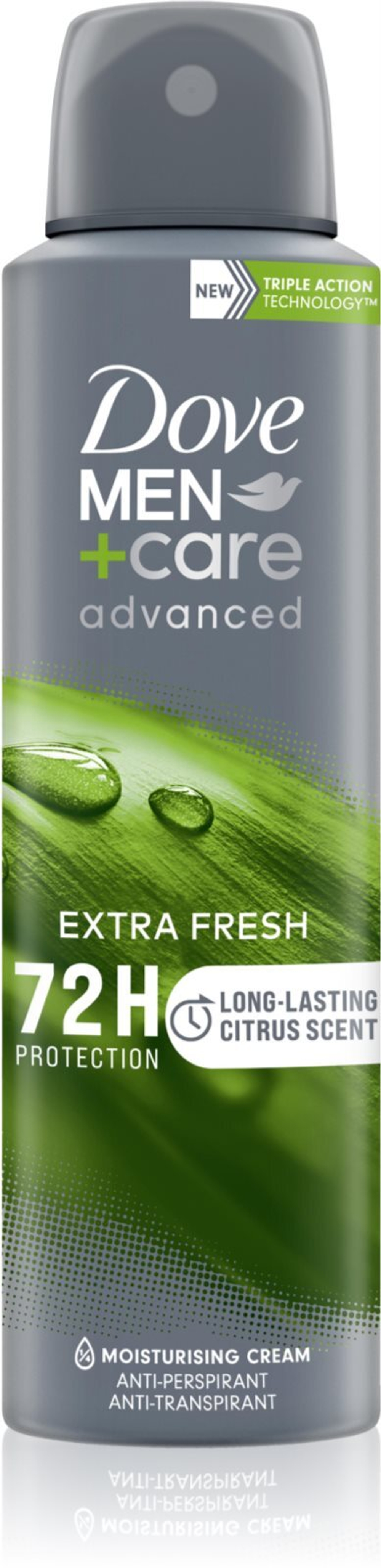 Dove Men+Care Advanced - антиперспирант 72 часа /  Extra Fresh 150  ml  / GTIN 8720181284427