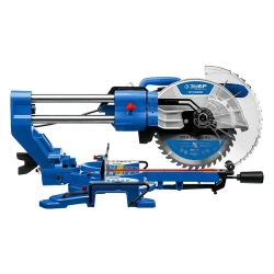 ЗУБР ППТ-255-П торцовочная пила компактная с протяжкой ППТ-255-П