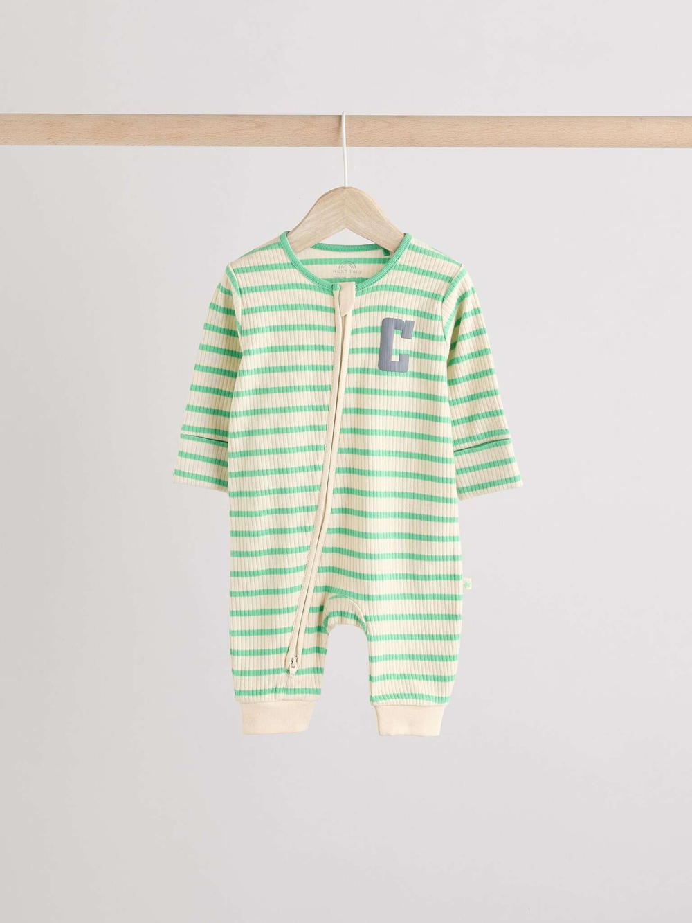 Комбинезон / Cлип для малышей Next E19-554, 3 шт., Бежевый, Серый