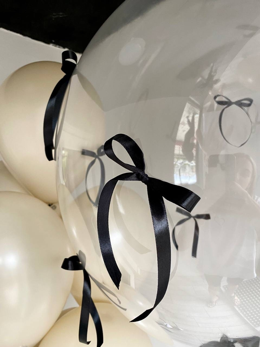 Набор воздушных шаров с бантиками №962