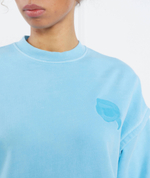 Худи ikonik 2.0 tonal Karl Lagerfeld - голубой(231W1817)