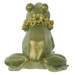 GAEM Фигурка декоративная "Лягушка", L11 W11 H10,5 см