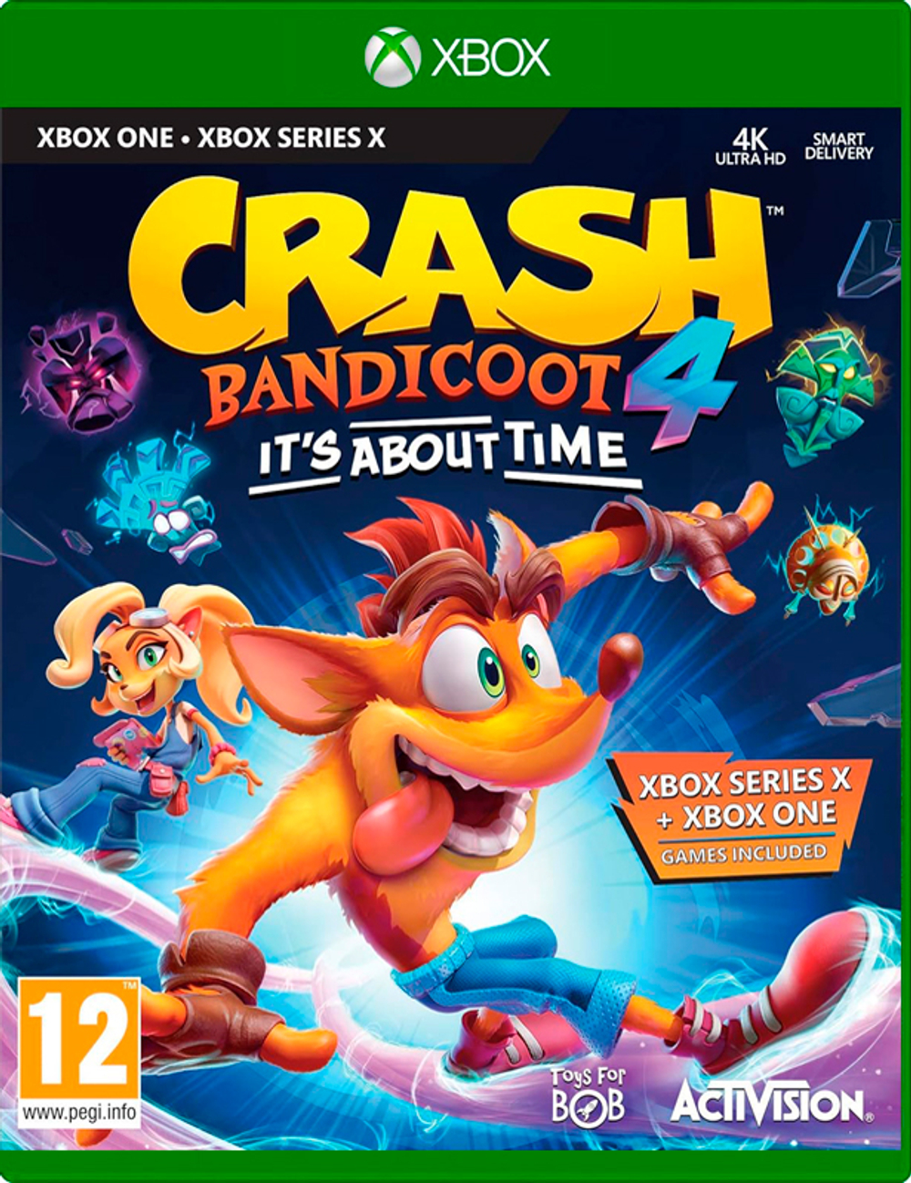 Crash Bandicoot 4: Это Вопрос Времени [Xbox One/Series X, русские субтитры]