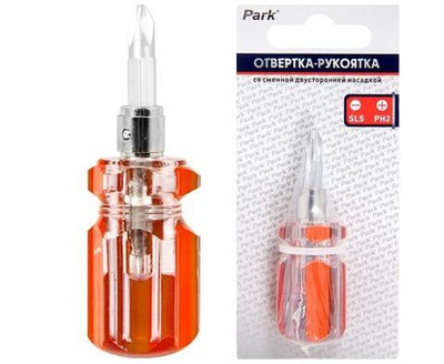 Отвертка 2 в 1 (+) PH2 и (-) SL5 Park