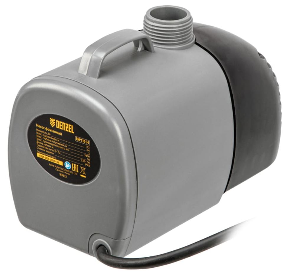 Фонтанный насос Denzel FNP110-34