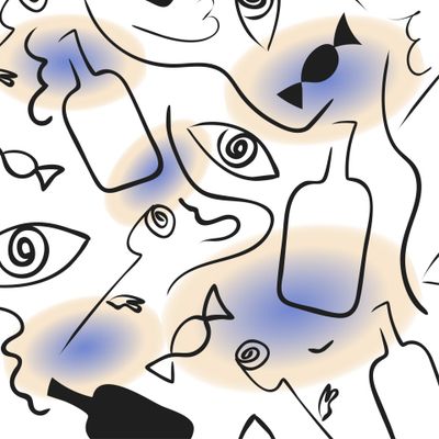 Сюрреалистический узор