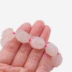 Розовый кварц натуральный, фриформ, 16,5-20*11,5-14,5мм