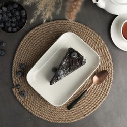 Блюдо прямоугольное 20*14,3 см h2,9 см 375 мл без борта Fine Plus Noble [3]