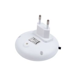 DTL-303-Круг-White-3Led-0.5W Светильник-ночник. Блистерная упаковка.