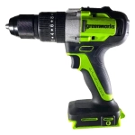Дрель-шуруповерт аккумуляторная Greenworks Арт. 3704107UA, 24V, c 1хАКБ 2 Ач и ЗУ в кейсе