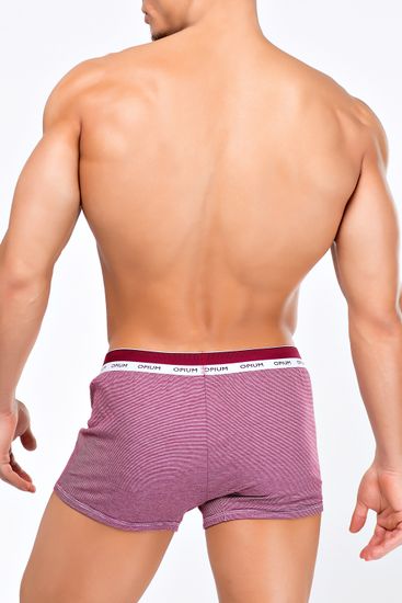 Мужские трусы R-112 Claret-White