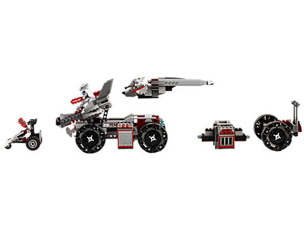 LEGO Chima: Бронетранспортёр Волка Воррица 70009 — Worriz' Combat Lair — Лего Чима