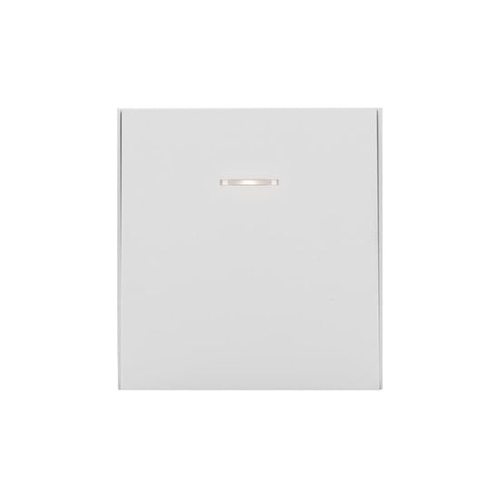 Выключатель STRONG 1 кл проходной (переключатель) с подсветкой 10А с/у жемчуг KRANZ