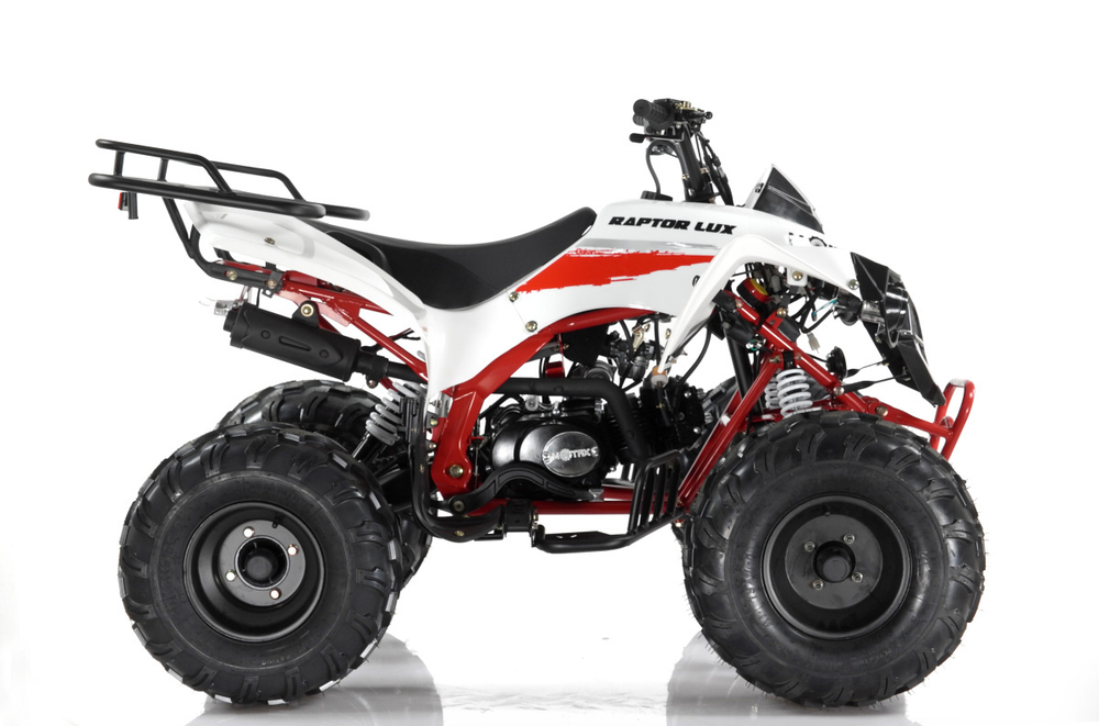 MOTAX ATV Raptor LUX 125 сс 4T Белый/красный