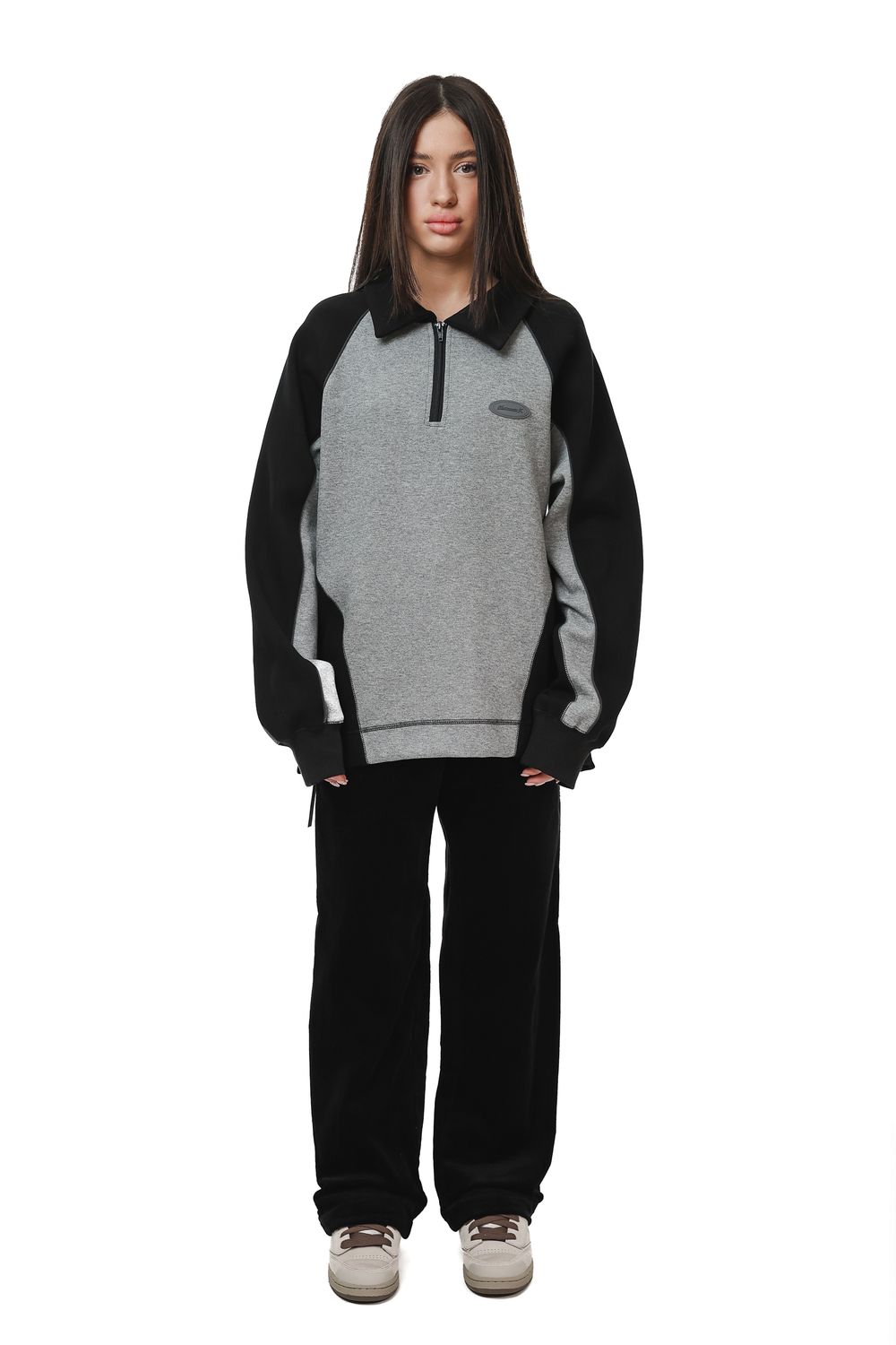 Купить Толстовка Ymkashix College star черный/серый Толстовка Ymkashix College star черный/серый