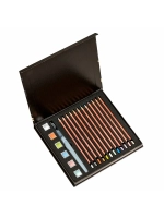 Подарочный набор карандашей и акварельных красок