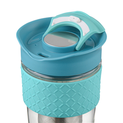 Кружка с ситечком 540мл Smart Solutions Jaunt голубая